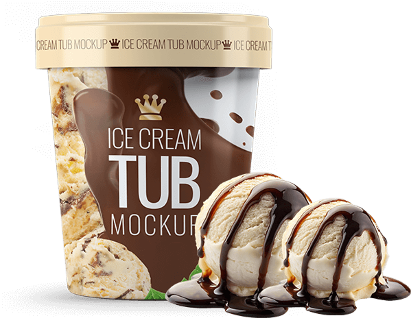 Ice Cream Tub Left